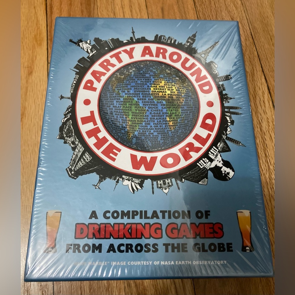 Party Around the World Drinking Games Compilation Board Game